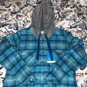 Columbia Flannel with Hood